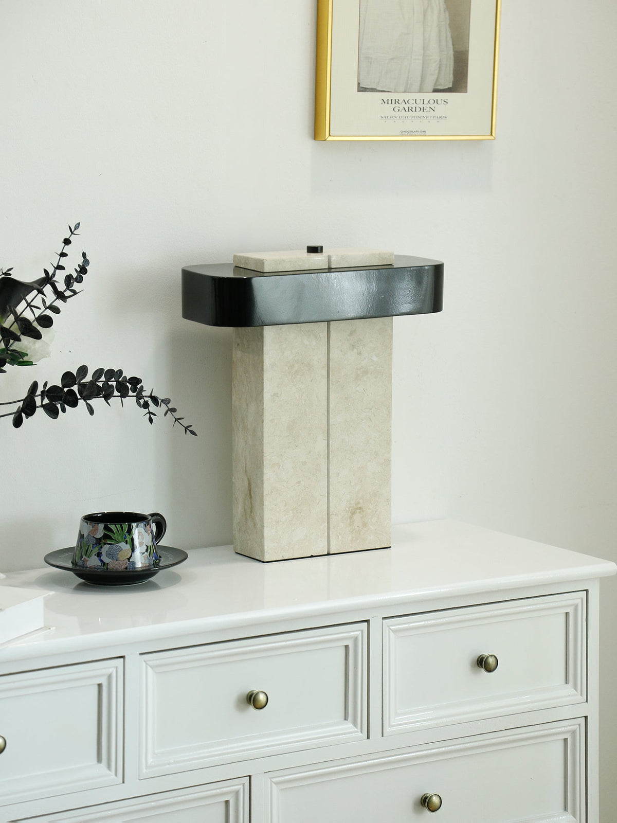 Abram Moderne tafellamp van marmer