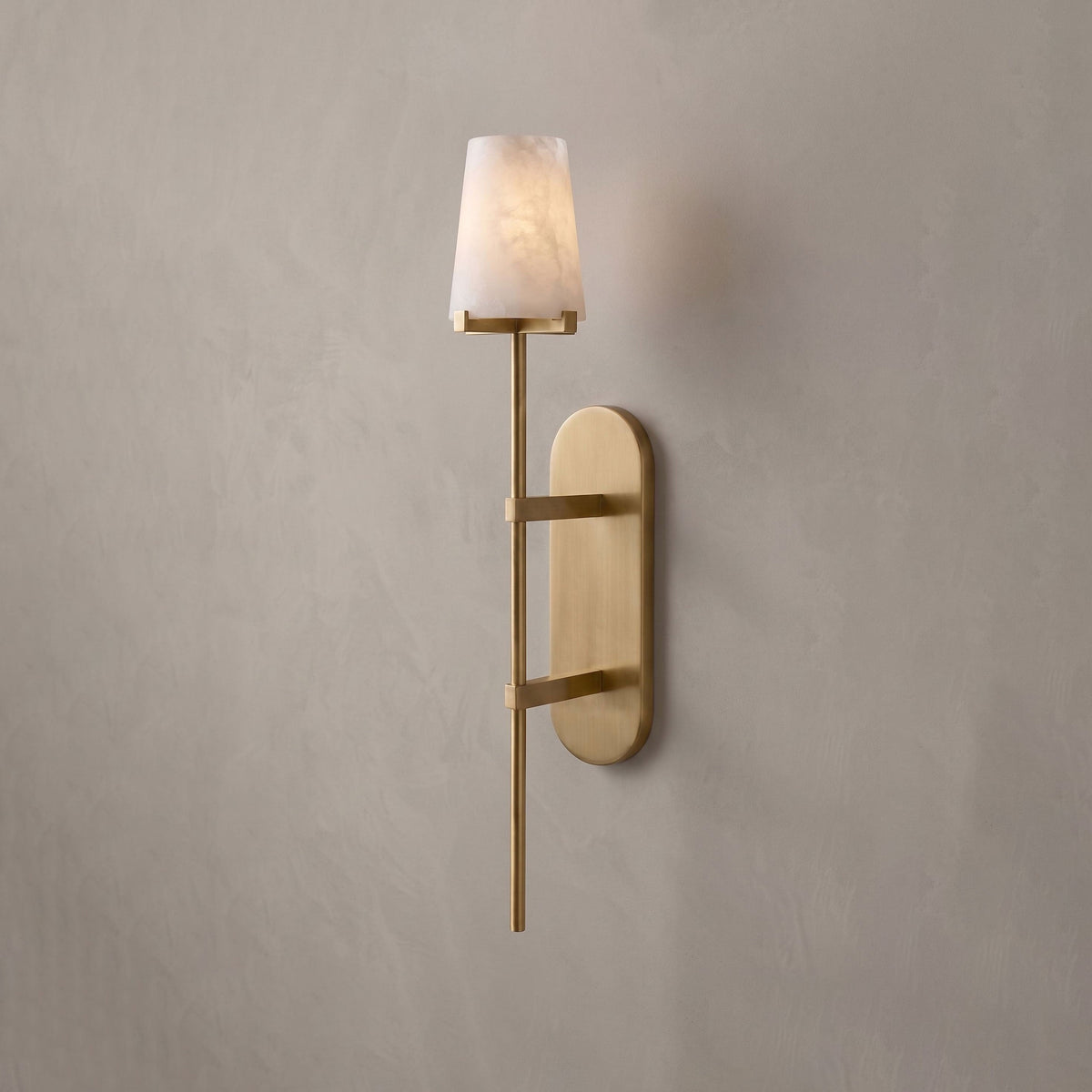 Bexcombe Albasten wandlamp