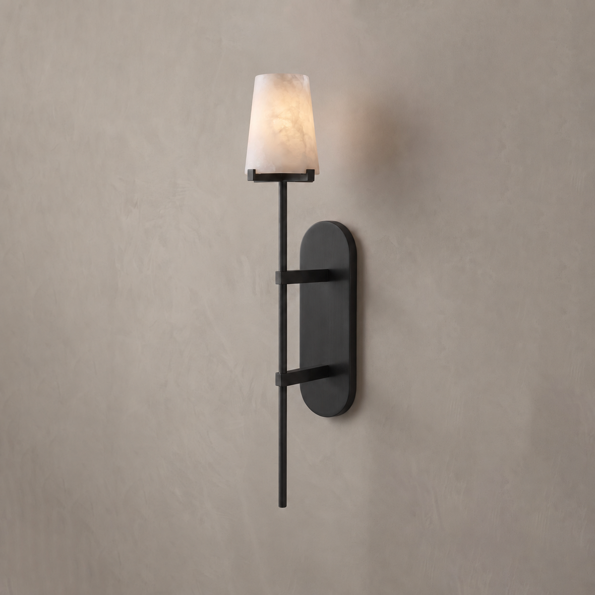 Bexcombe Albasten wandlamp