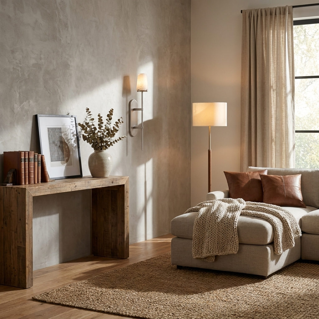 Bexcombe Albasten wandlamp