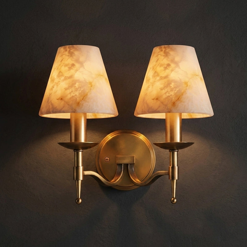 Opal wandlamp
