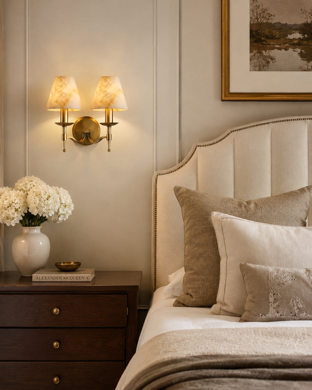 Opal wandlamp