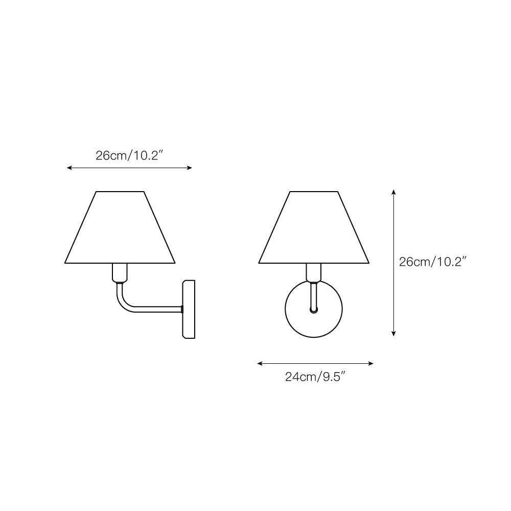 Velaielle wandlamp