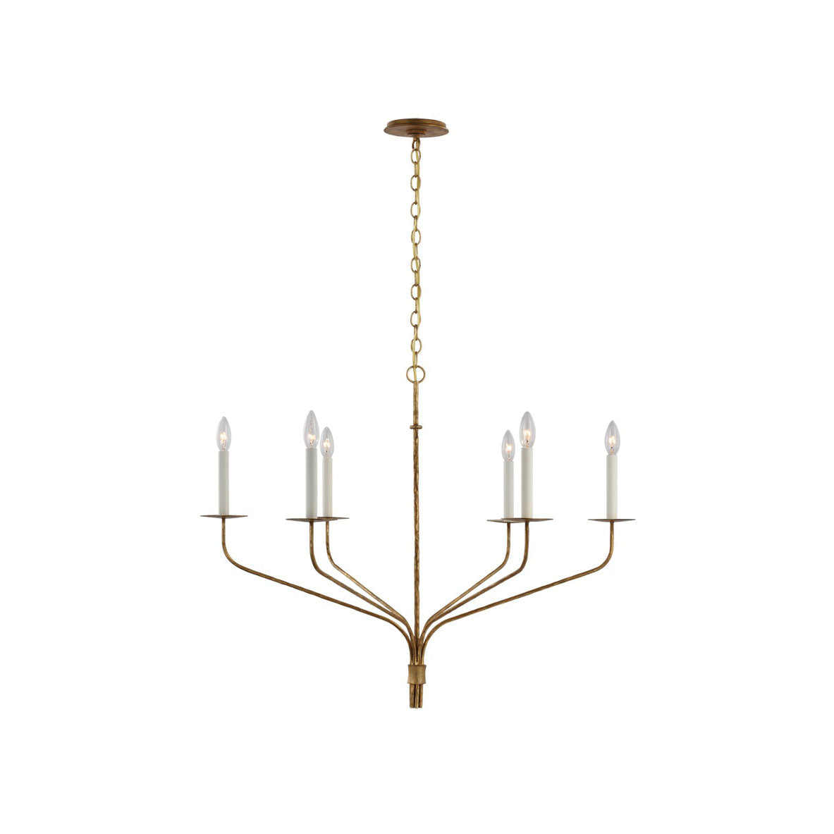 Caeluvyh Vintage Industrial Zwart Metalen Kroonluchter
