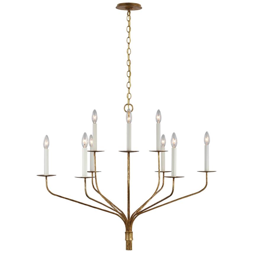 Caeluvyh Vintage Industrial Zwart Metalen Kroonluchter