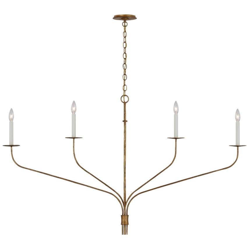 Caeluvyh Vintage Industrial Zwart Metalen Kroonluchter