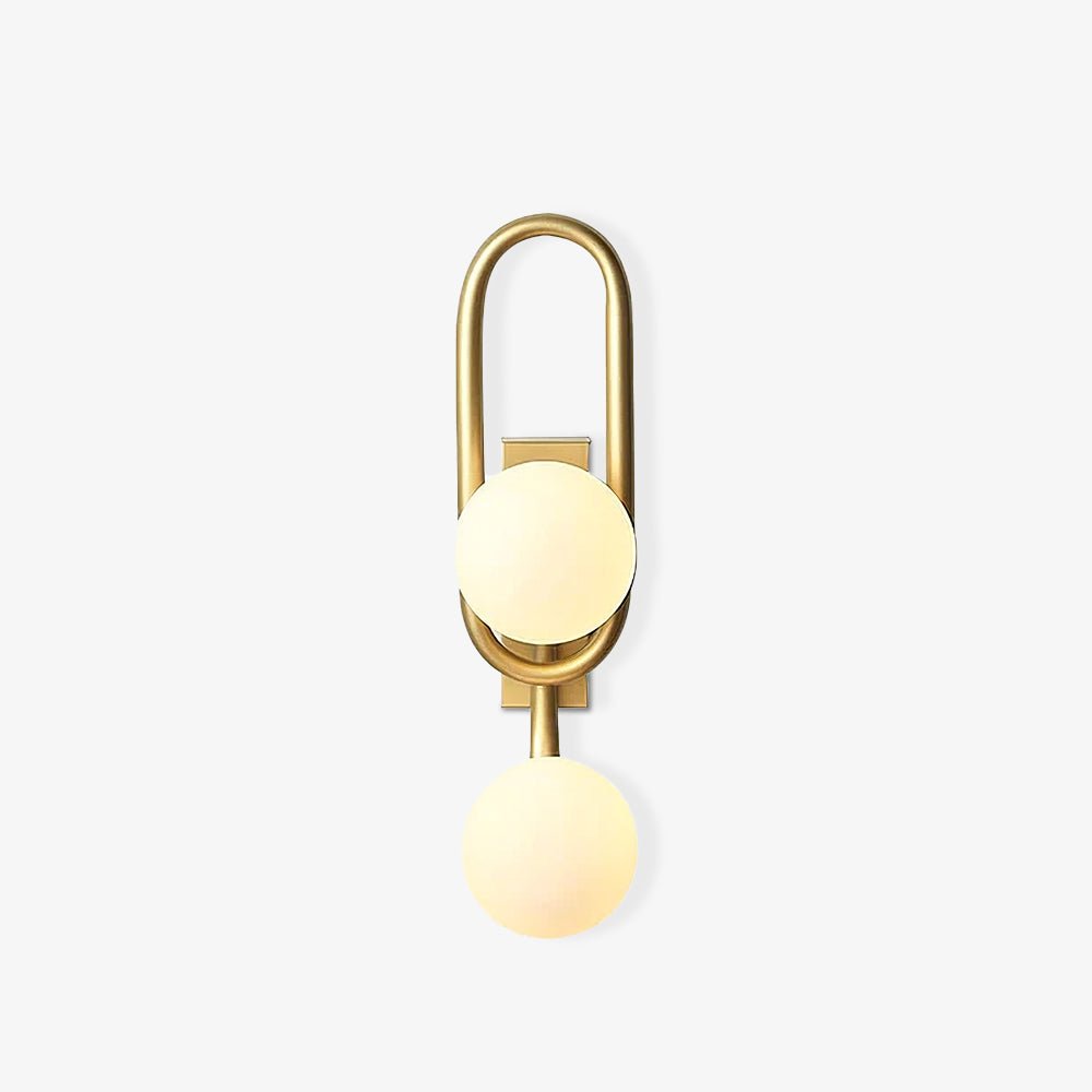 Alphaia Moderne minimalistische wandlamp van glas