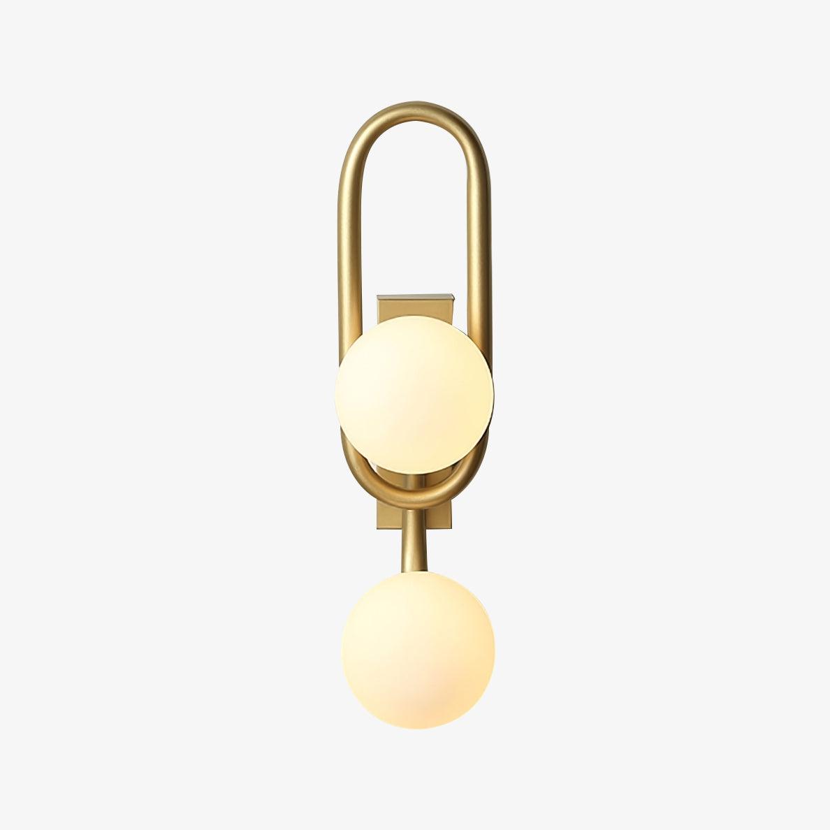 Alphaia Moderne minimalistische wandlamp van glas