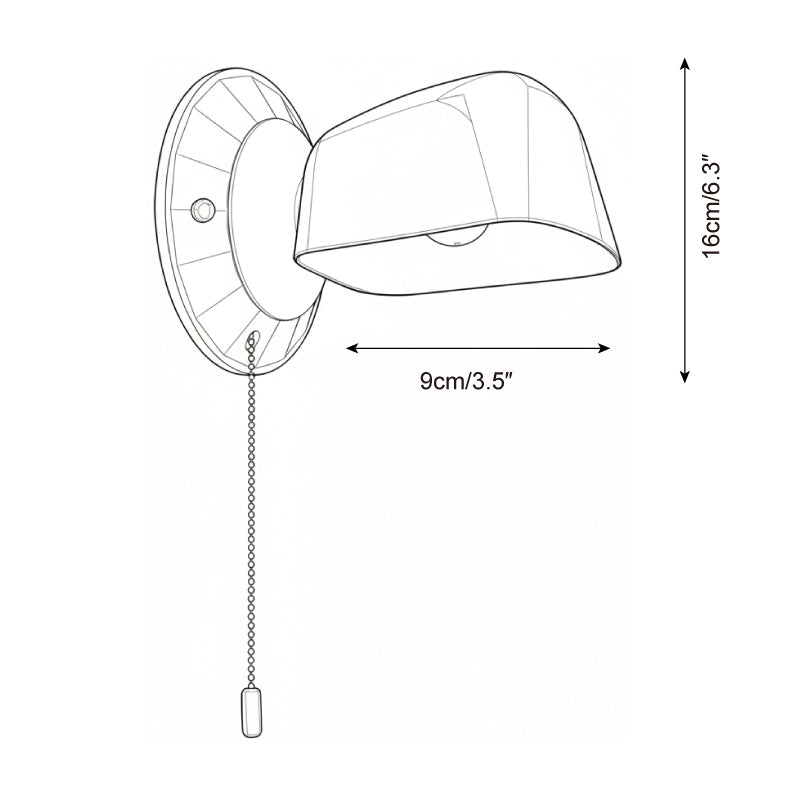 Elaelette wandlamp