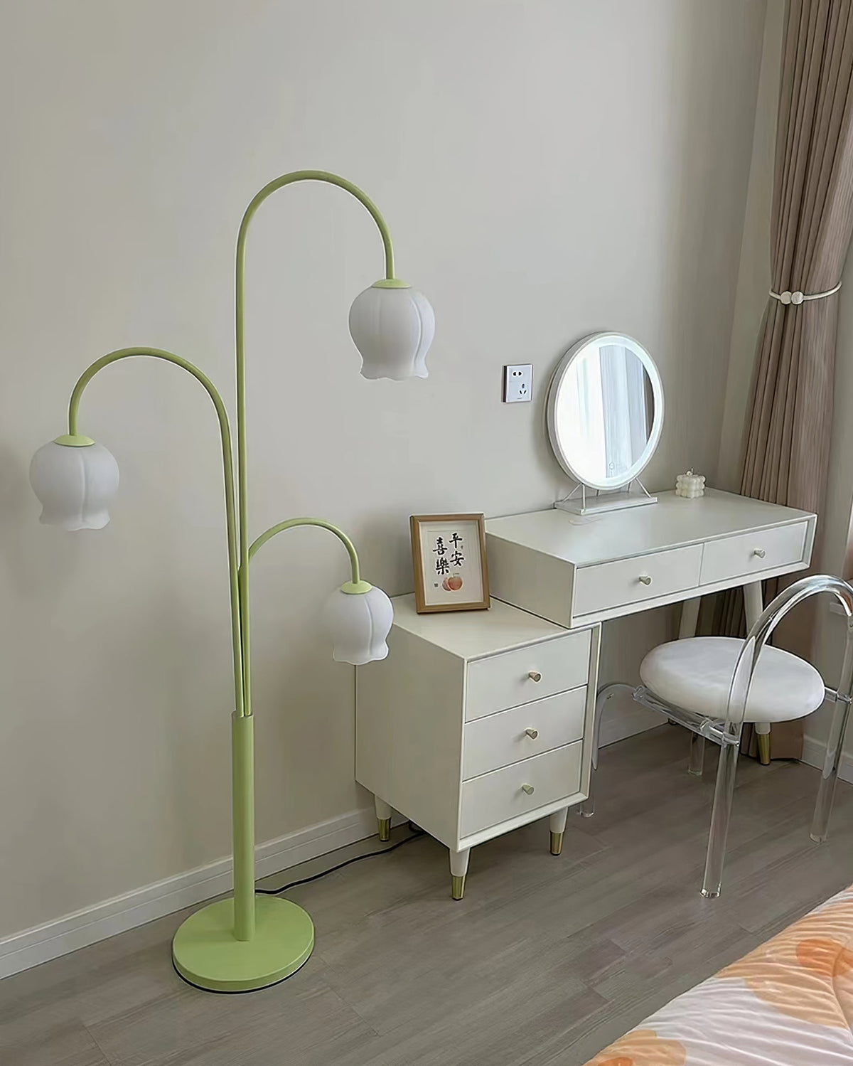 Lilic Orchid vloerlamp