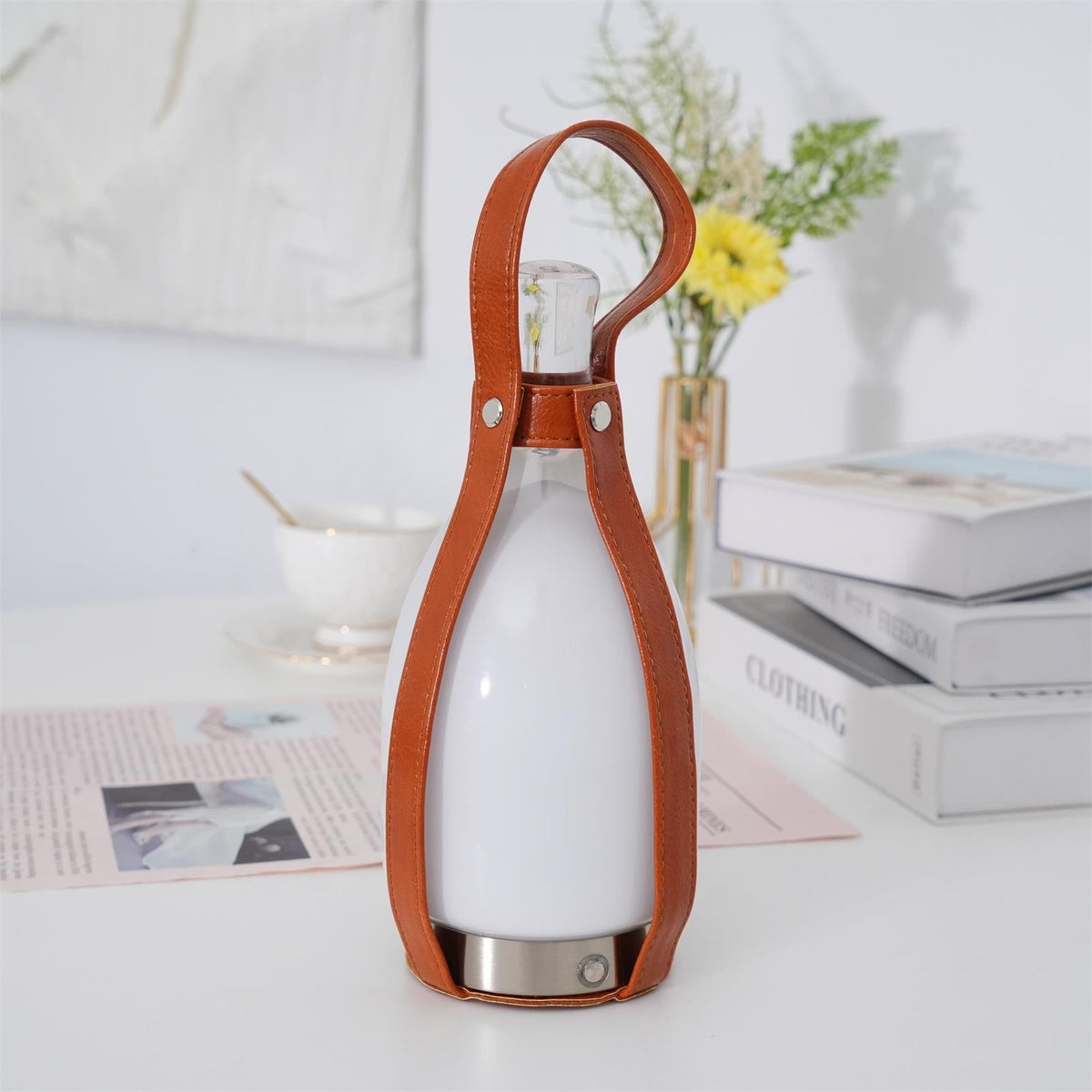 Ales Leder Vintage tafellamp