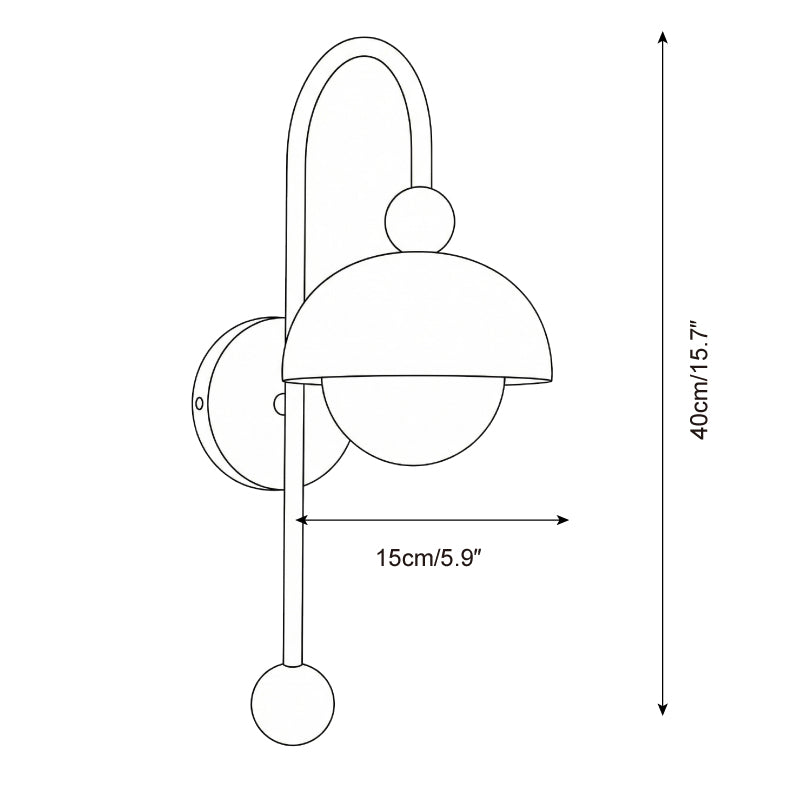 Cireiella wandlamp
