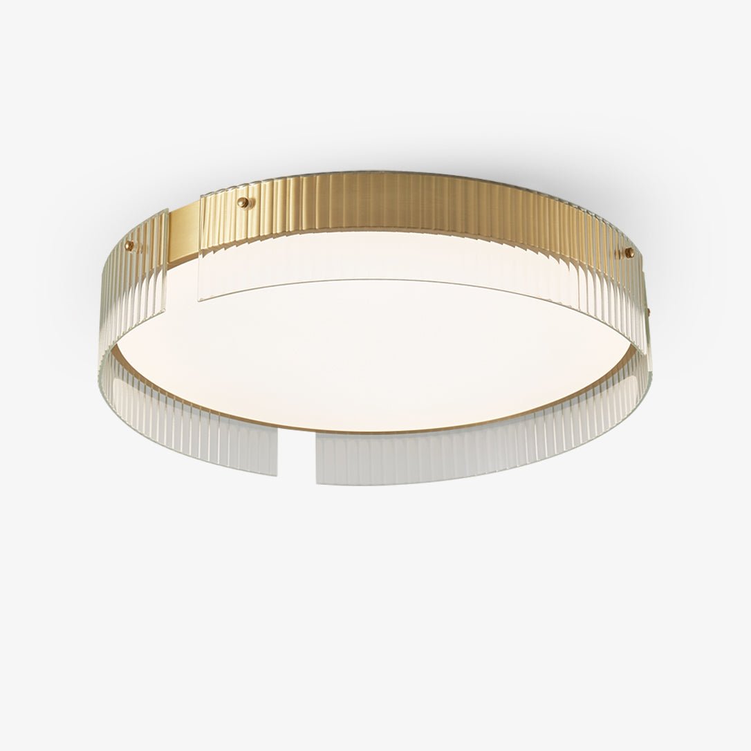 Ovenaris modern Minimalistisch Messing Plafondlamp