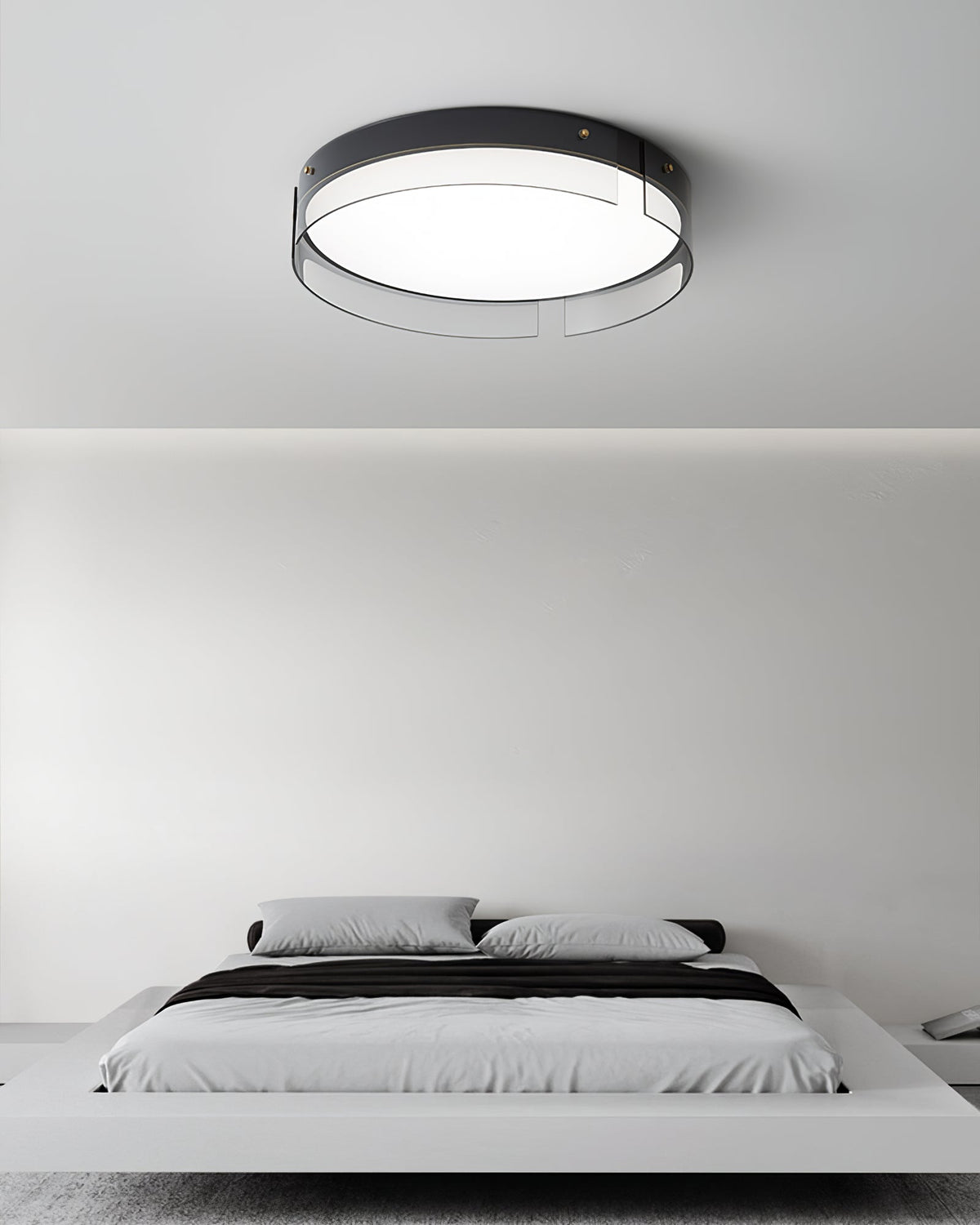 Ovenaris modern Minimalistisch Messing Plafondlamp