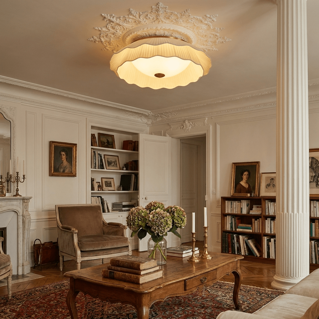 Celestian Epoque Plooide plafondlamp