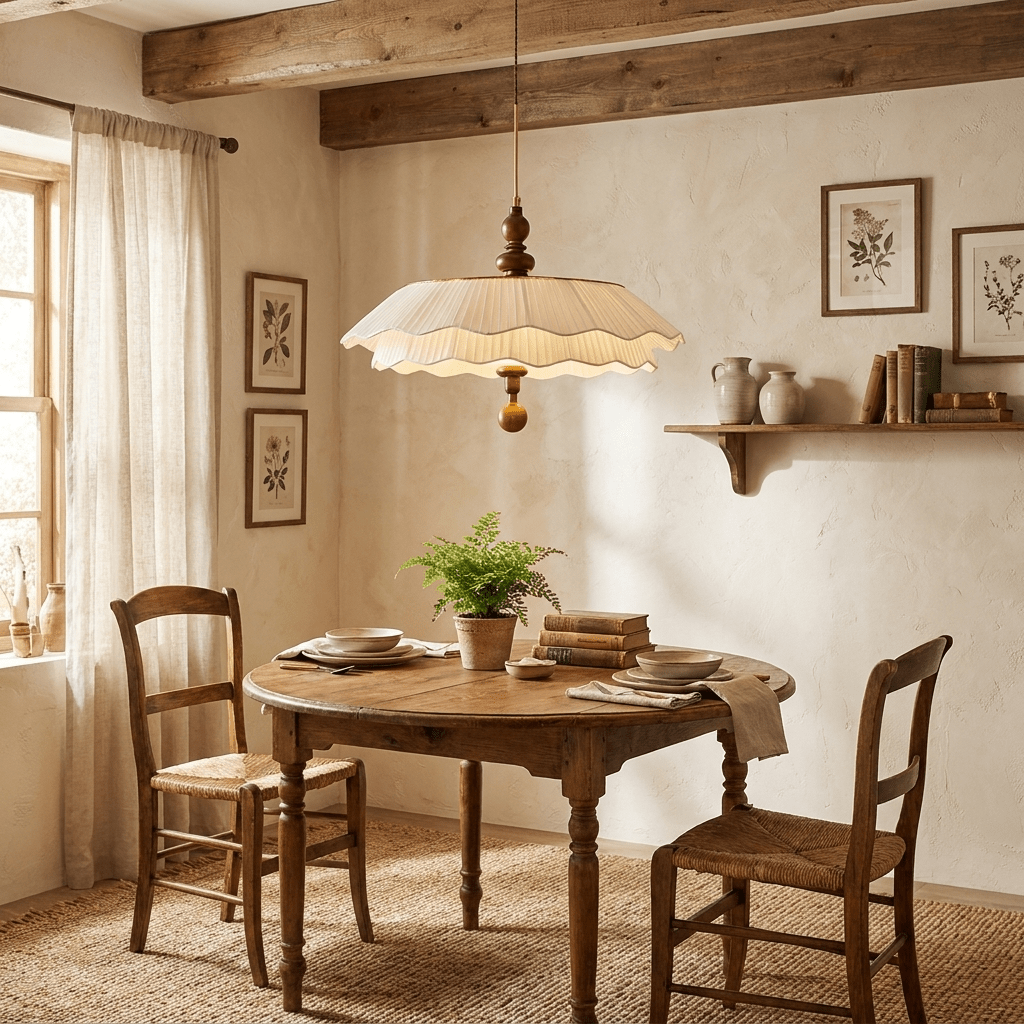 Elianor Belle Époque Plooide hanglamp
