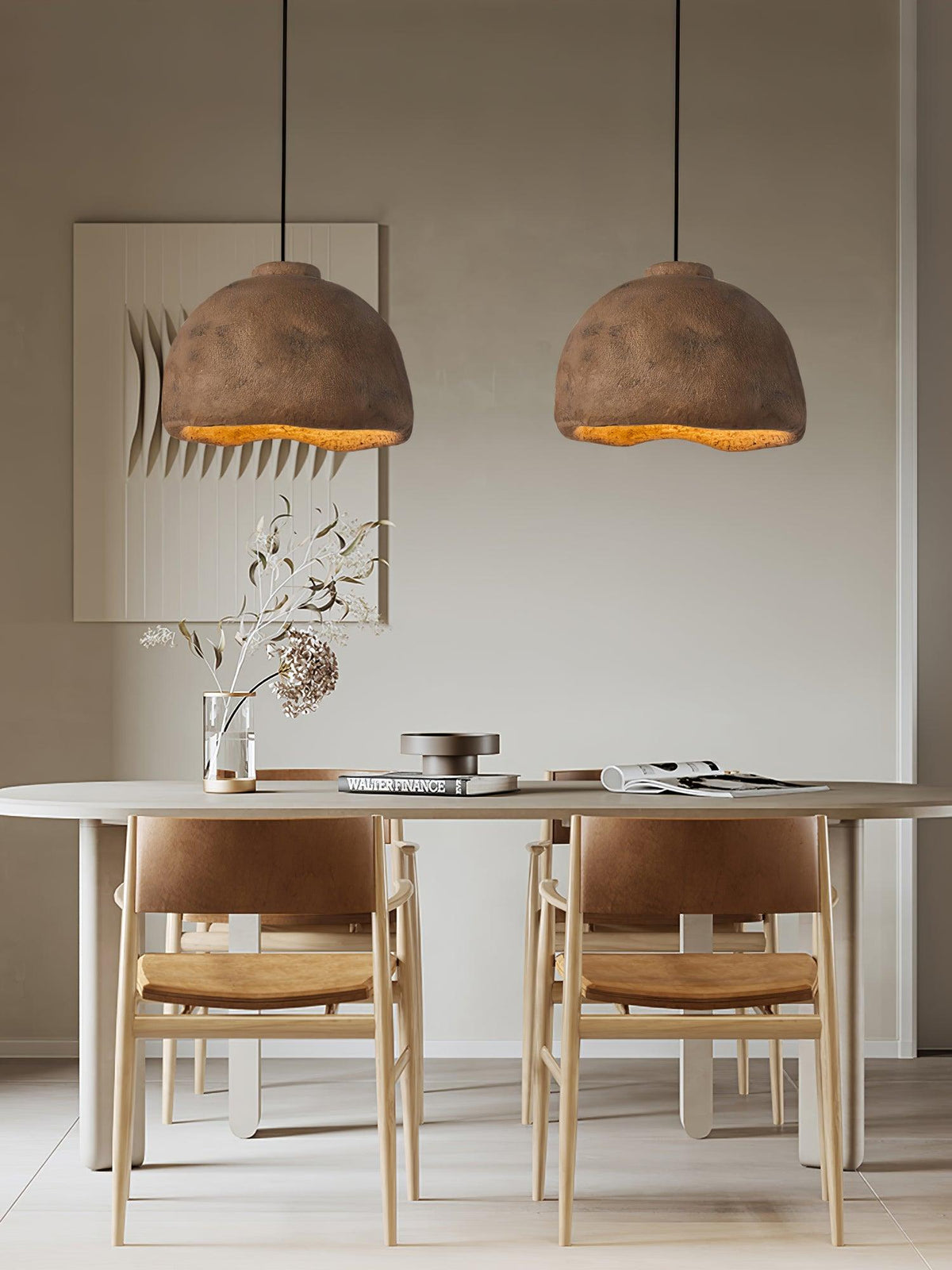 Dirixon Industriële hanglamp grijs en bruin