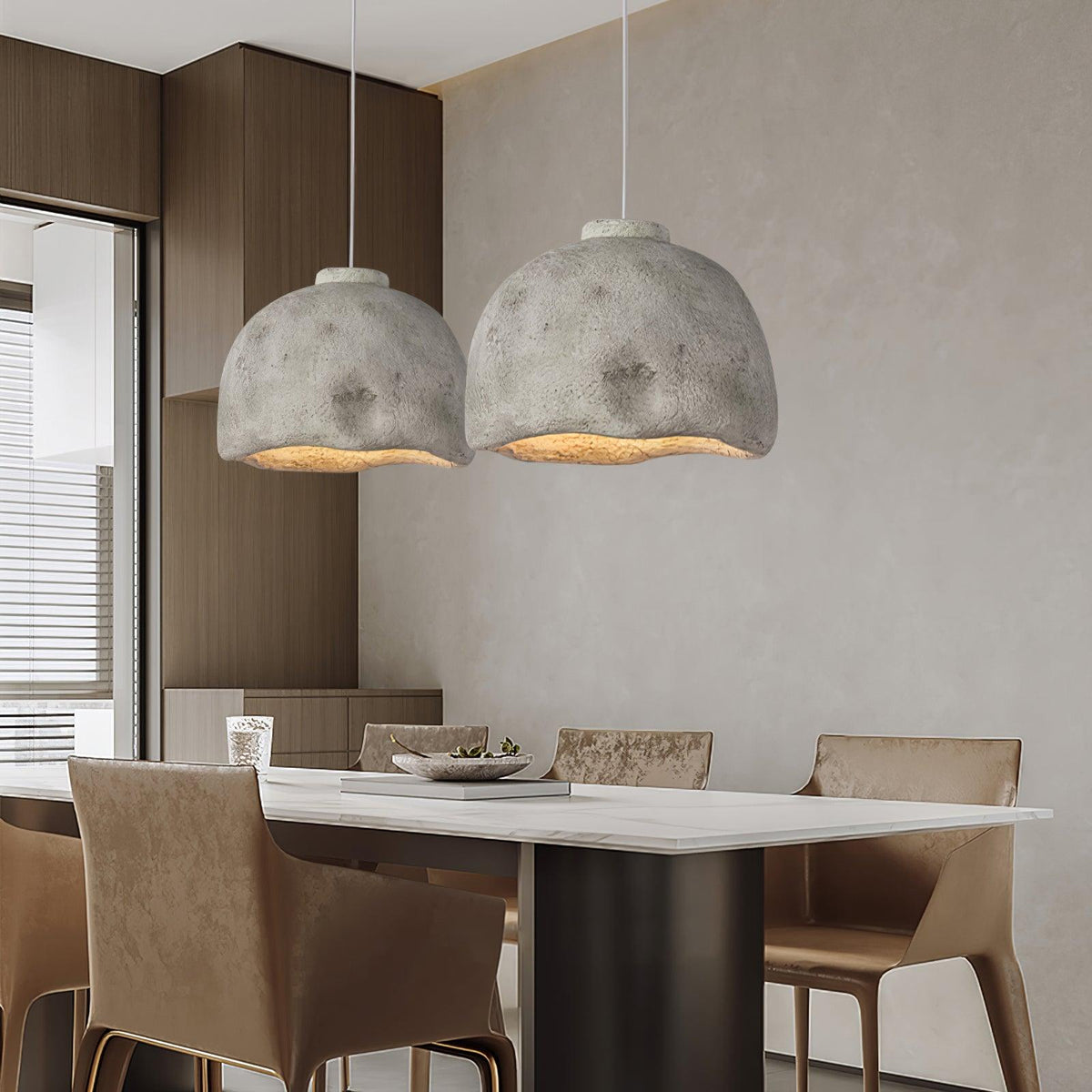 Dirixon Industriële hanglamp grijs en bruin