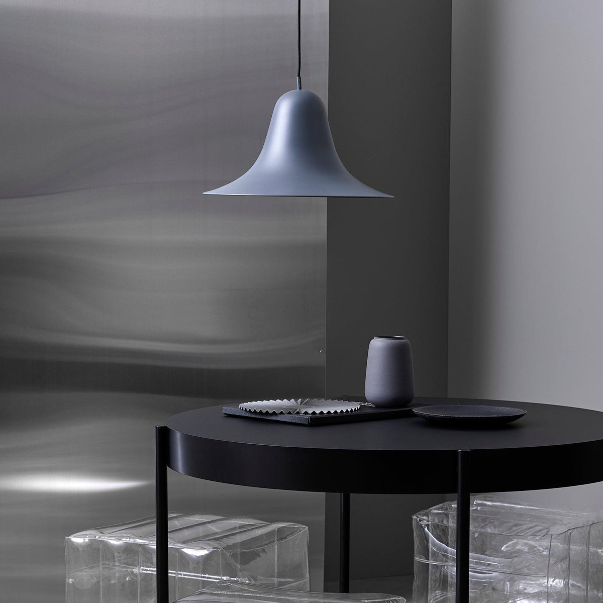 Nevin Minimalistische hanglamp met klokkenkap