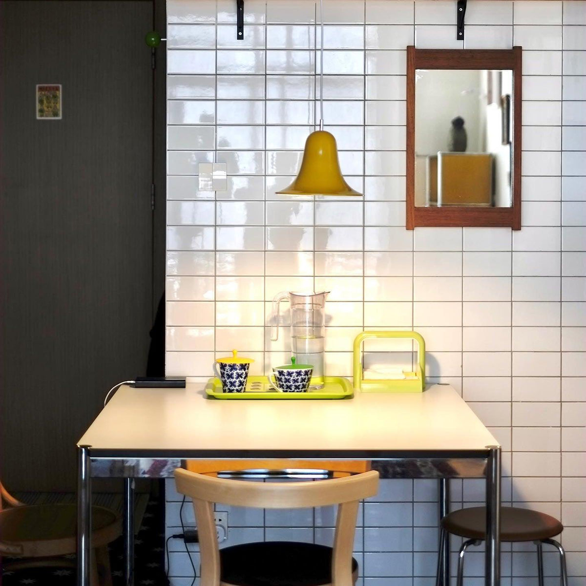 Nevin Minimalistische hanglamp met klokkenkap