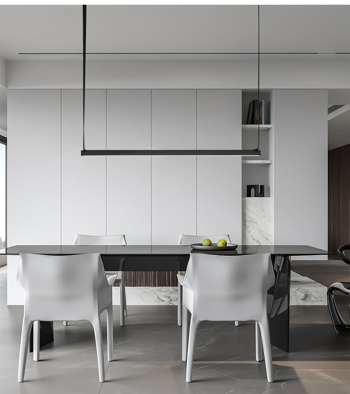 Gideon Minimalistische hanglamp met lineaire vormgeving
