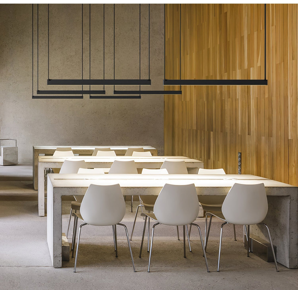 Gideon Minimalistische hanglamp met lineaire vormgeving