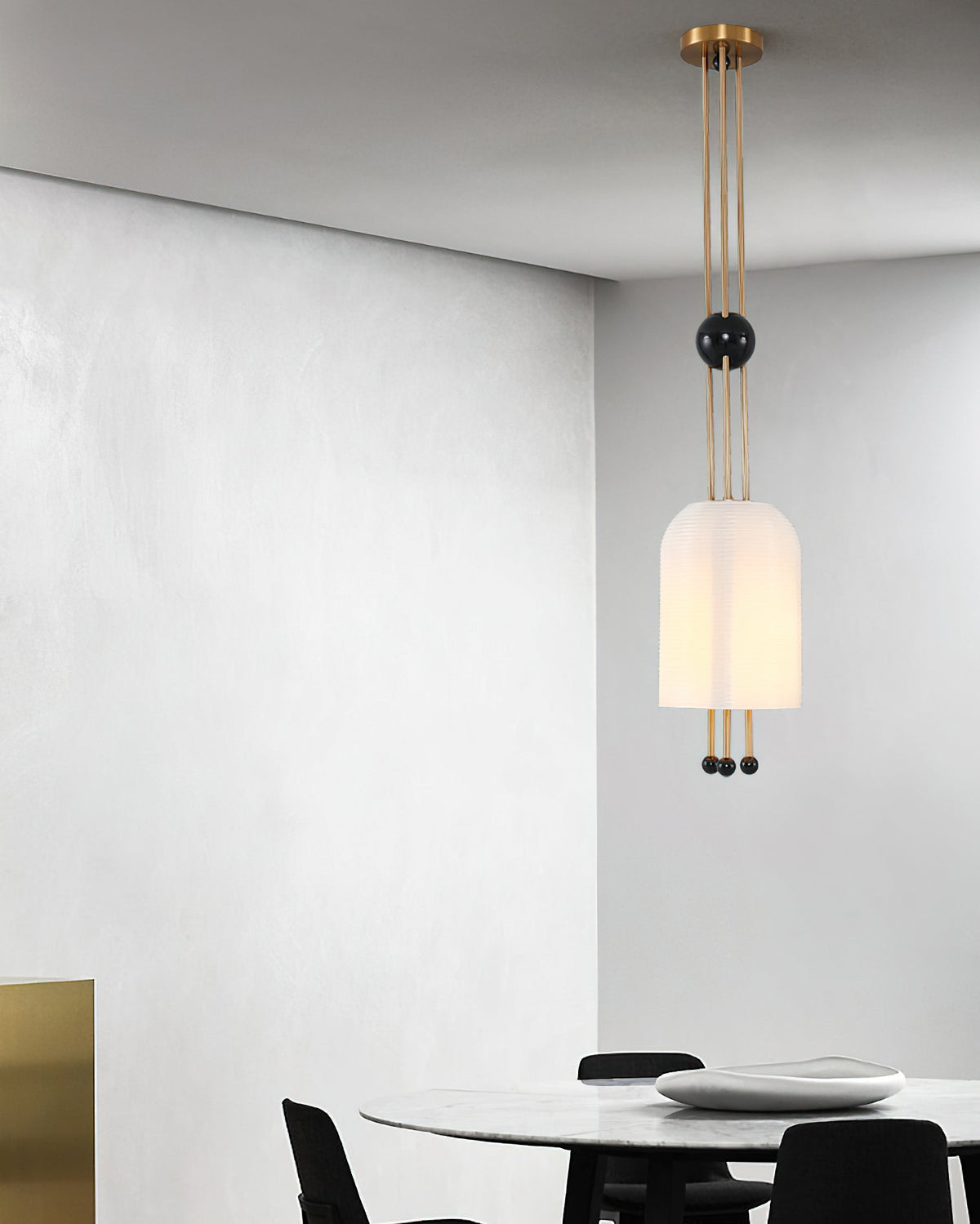Qir Traditionele Elegante hanglamp van glas