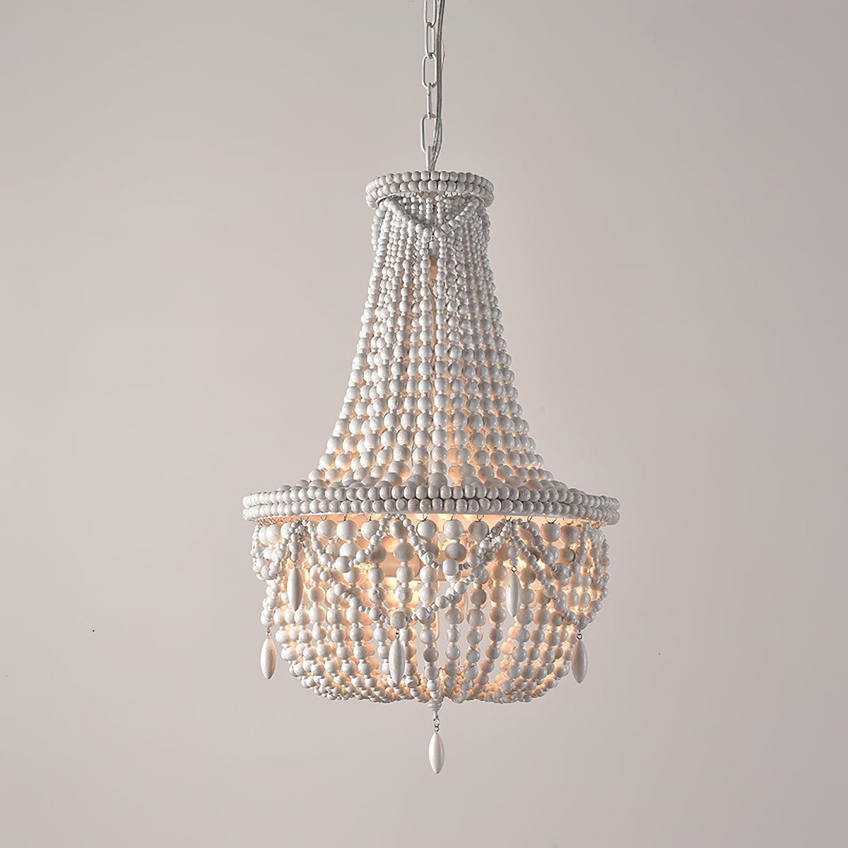 Eirikuvyu Postmodern luxe Bead Metal hout Kroonluchter