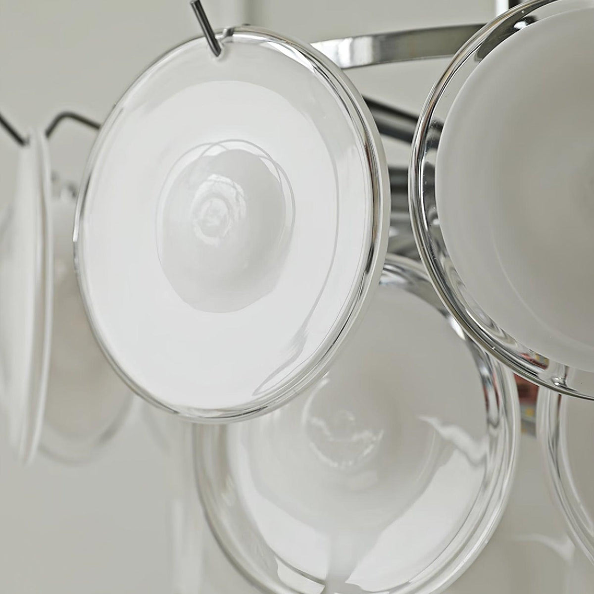 Lumirae kroonluchter cascaderende matglas schijven