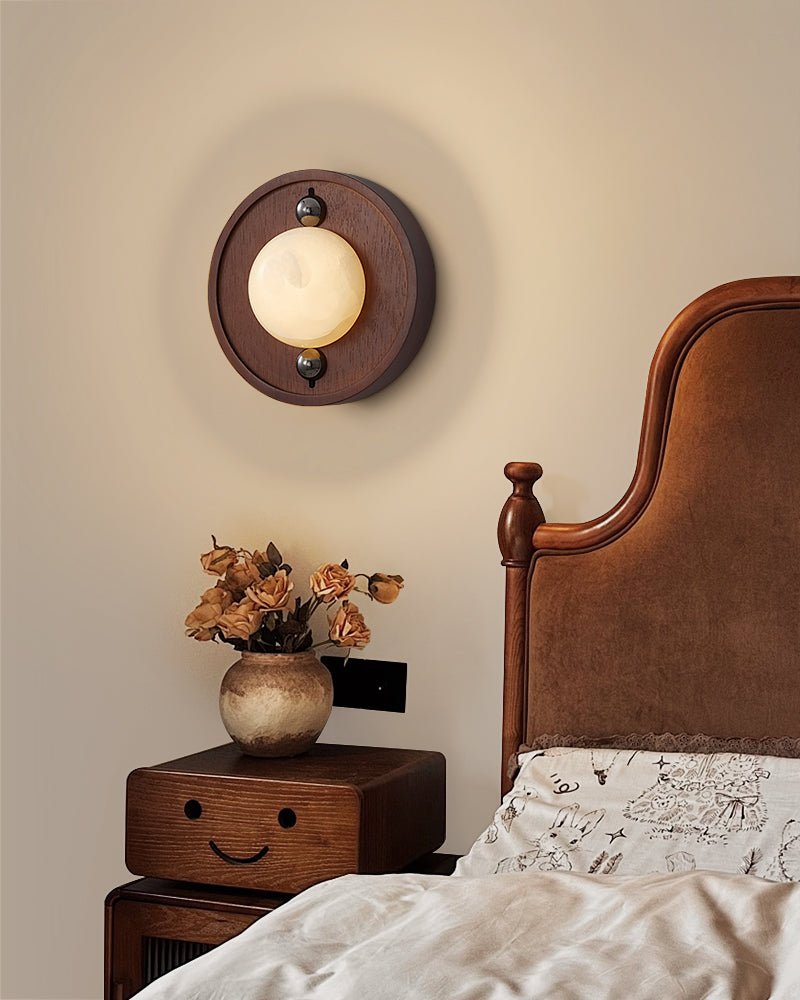 Bodhi albasten wandlamp