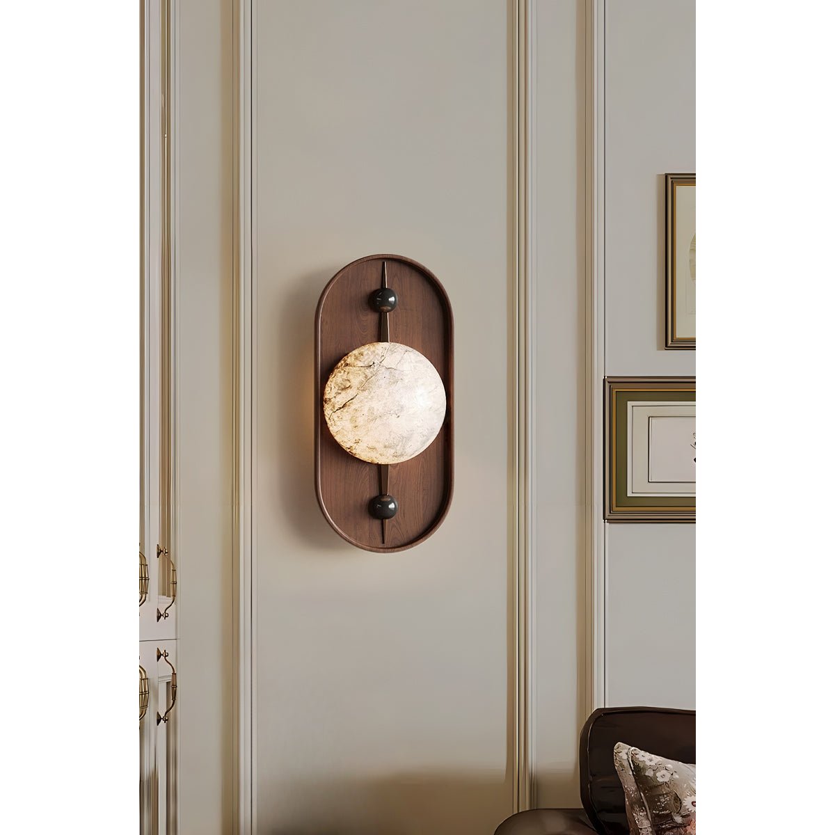 Bodhi albasten wandlamp