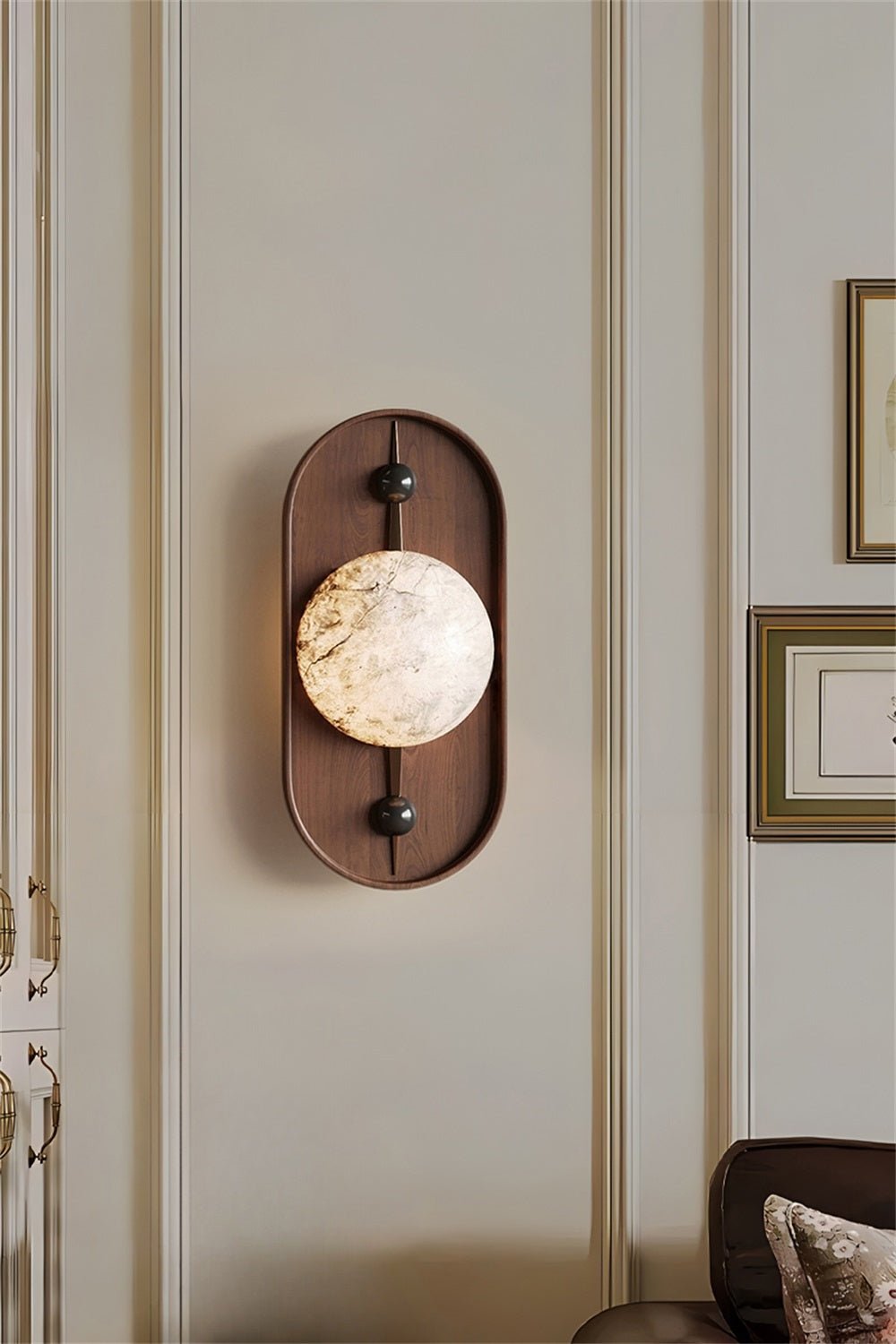 Bodhi albasten wandlamp