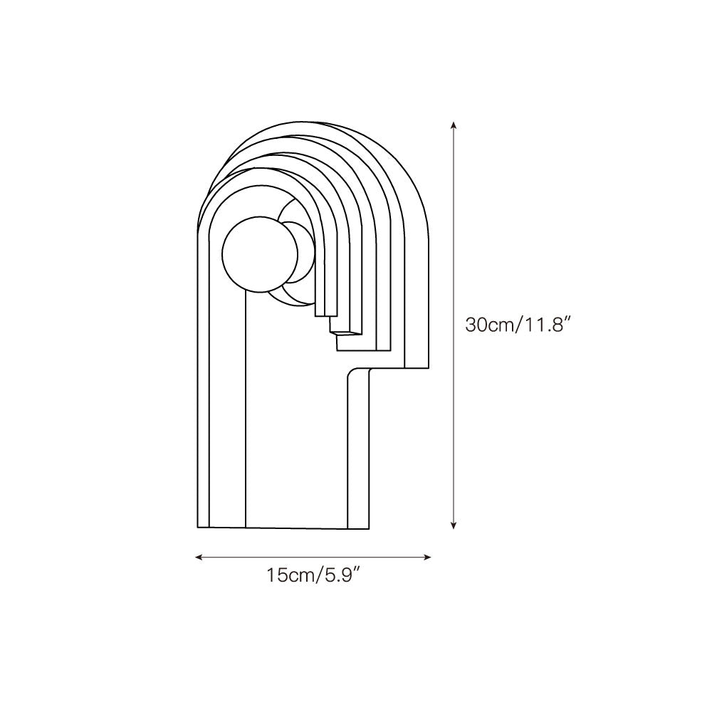 Vaelor wandlamp