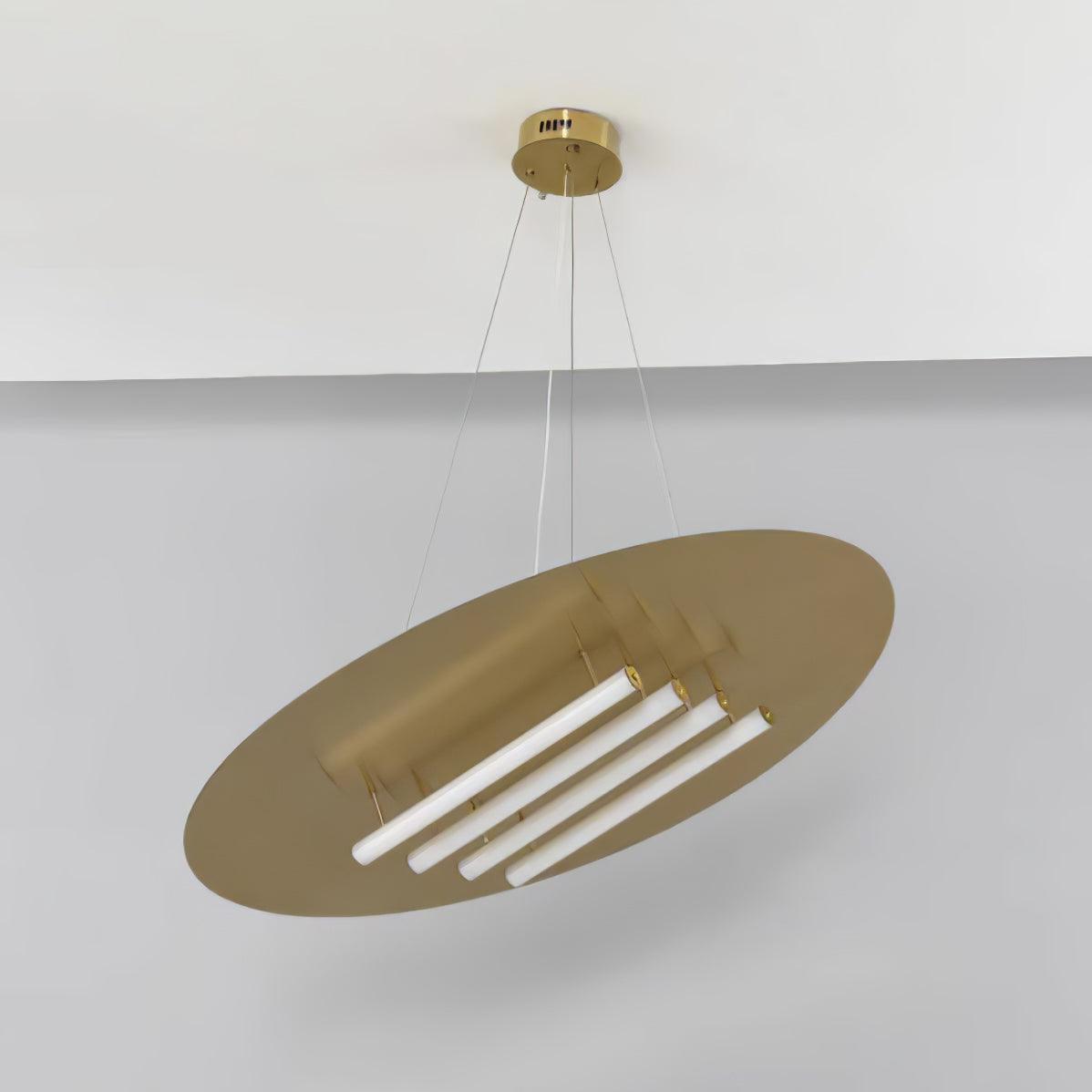 Mirueria moderne hanglamp in goudkleurige afwerking