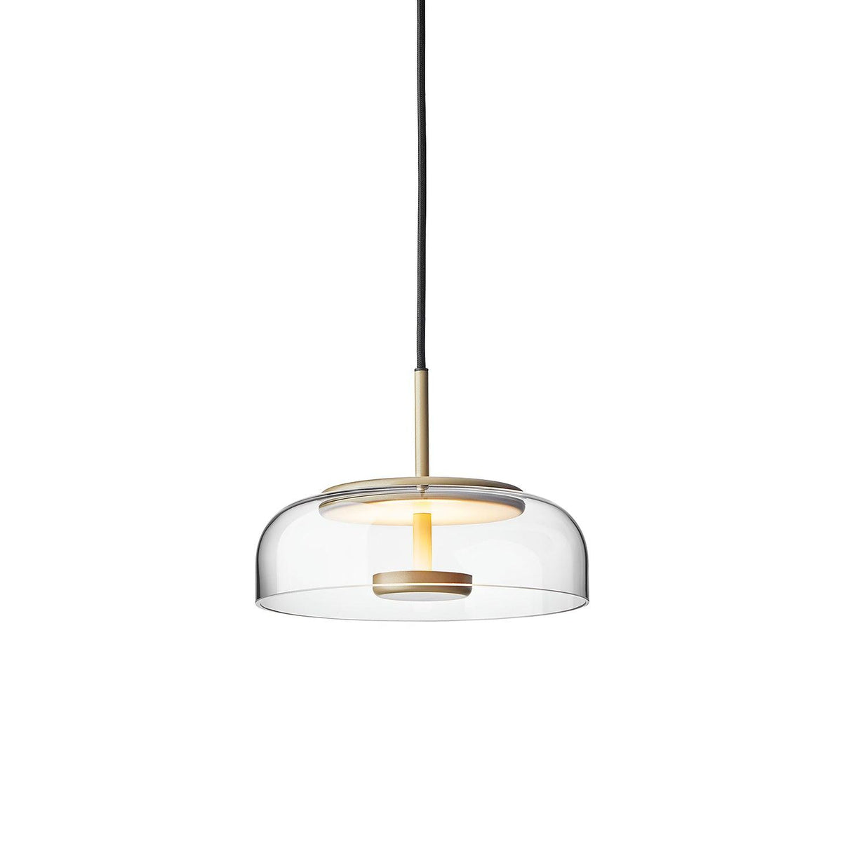 Liorenia hanglamp transparant glas strak