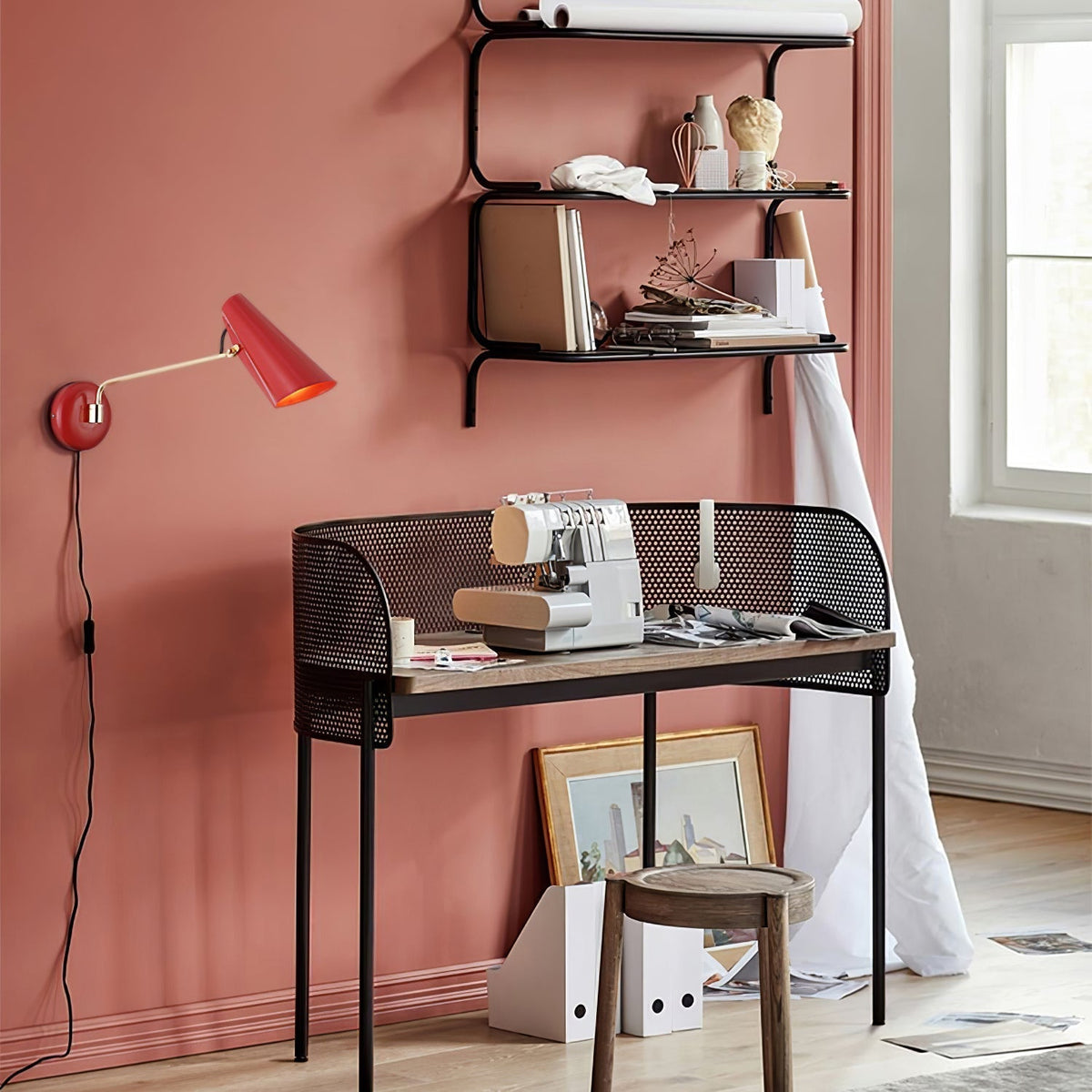 Faelix elegantie Birdy met stekker wandlamp