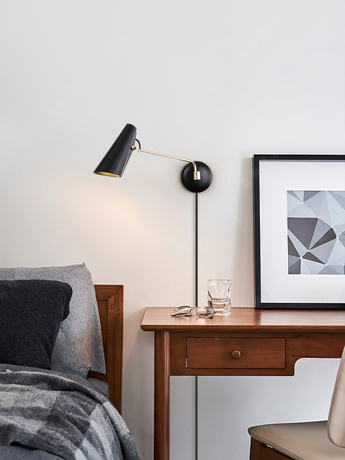 Faelix elegantie Birdy met stekker wandlamp