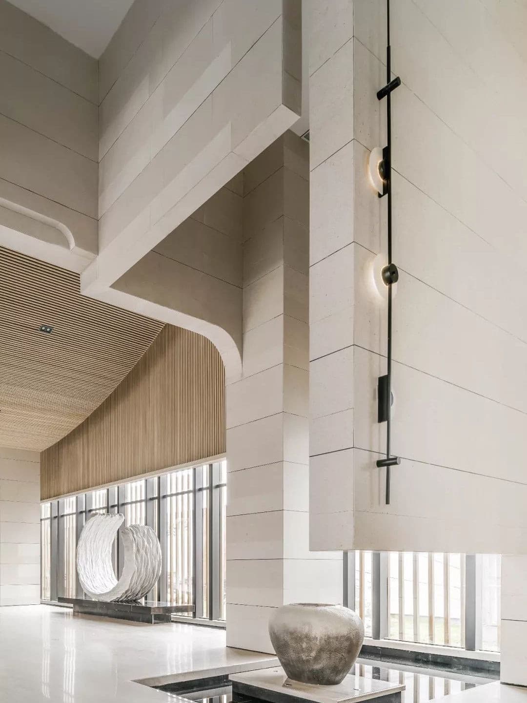 Slender wandlamp Albast Modern Minimalistisch