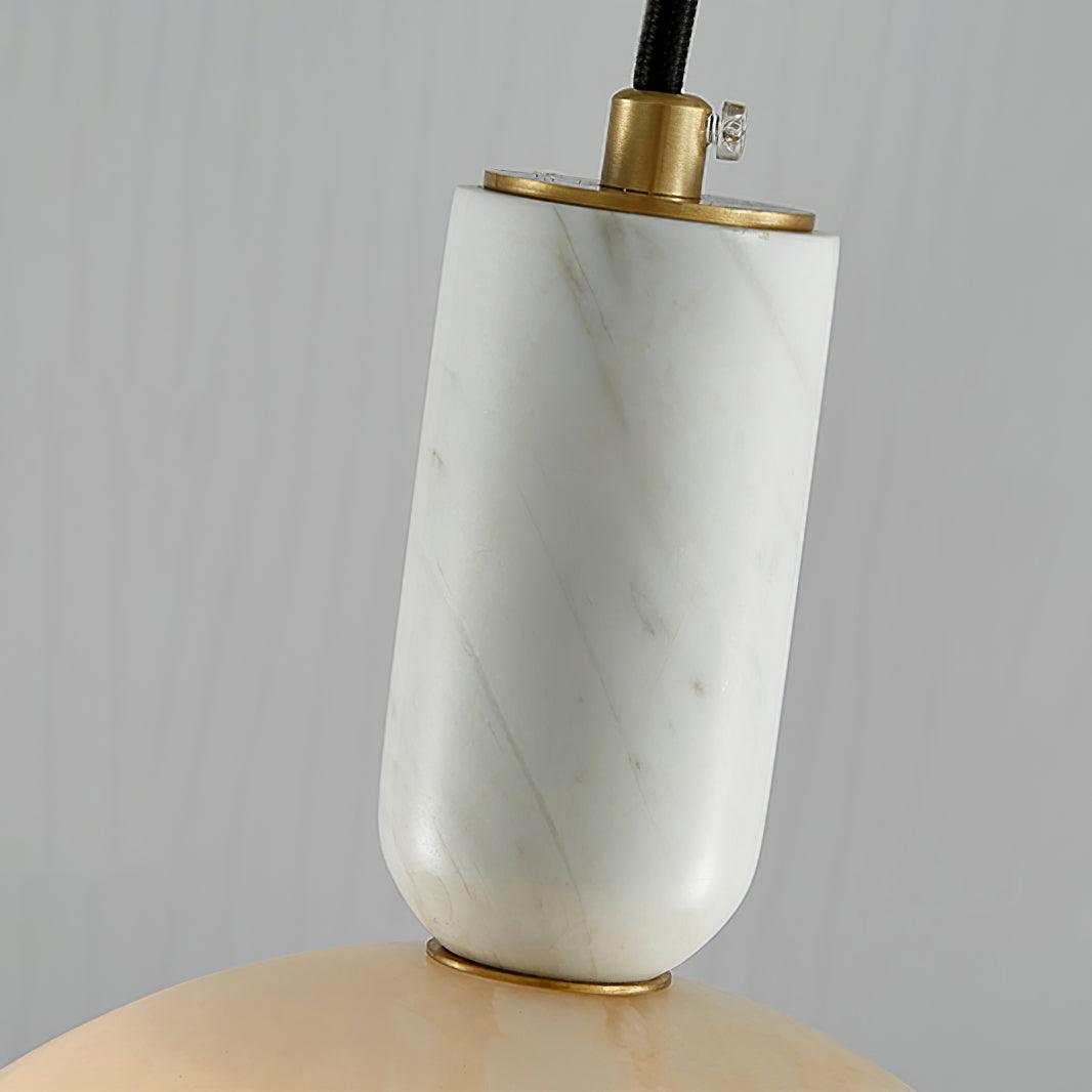 Leda minimalistische hanglamp in albast