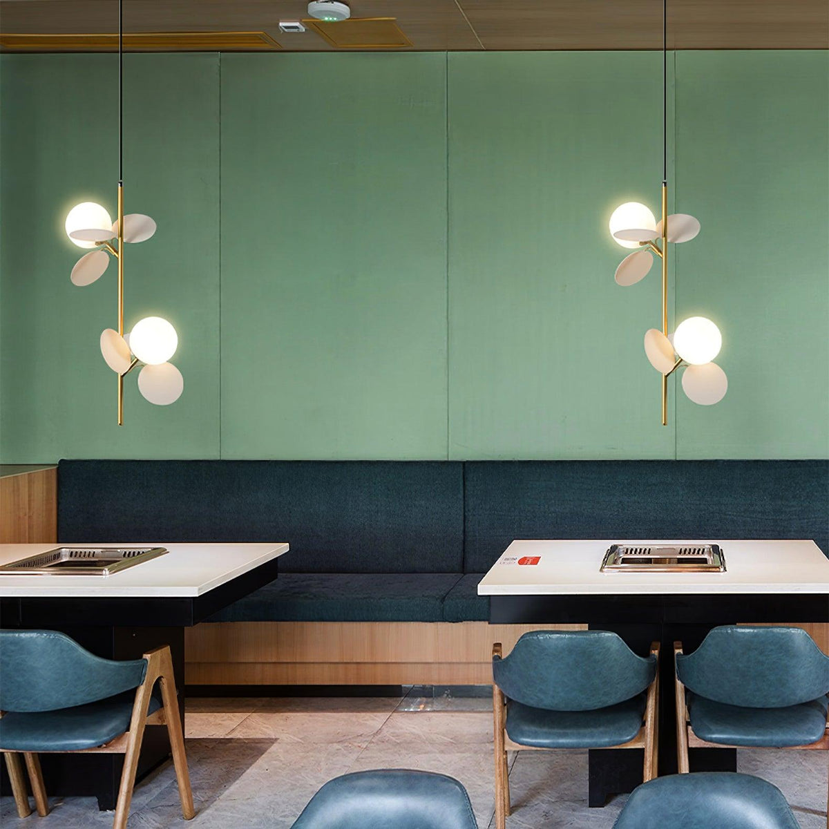 Ivphaus hanglamp met glas