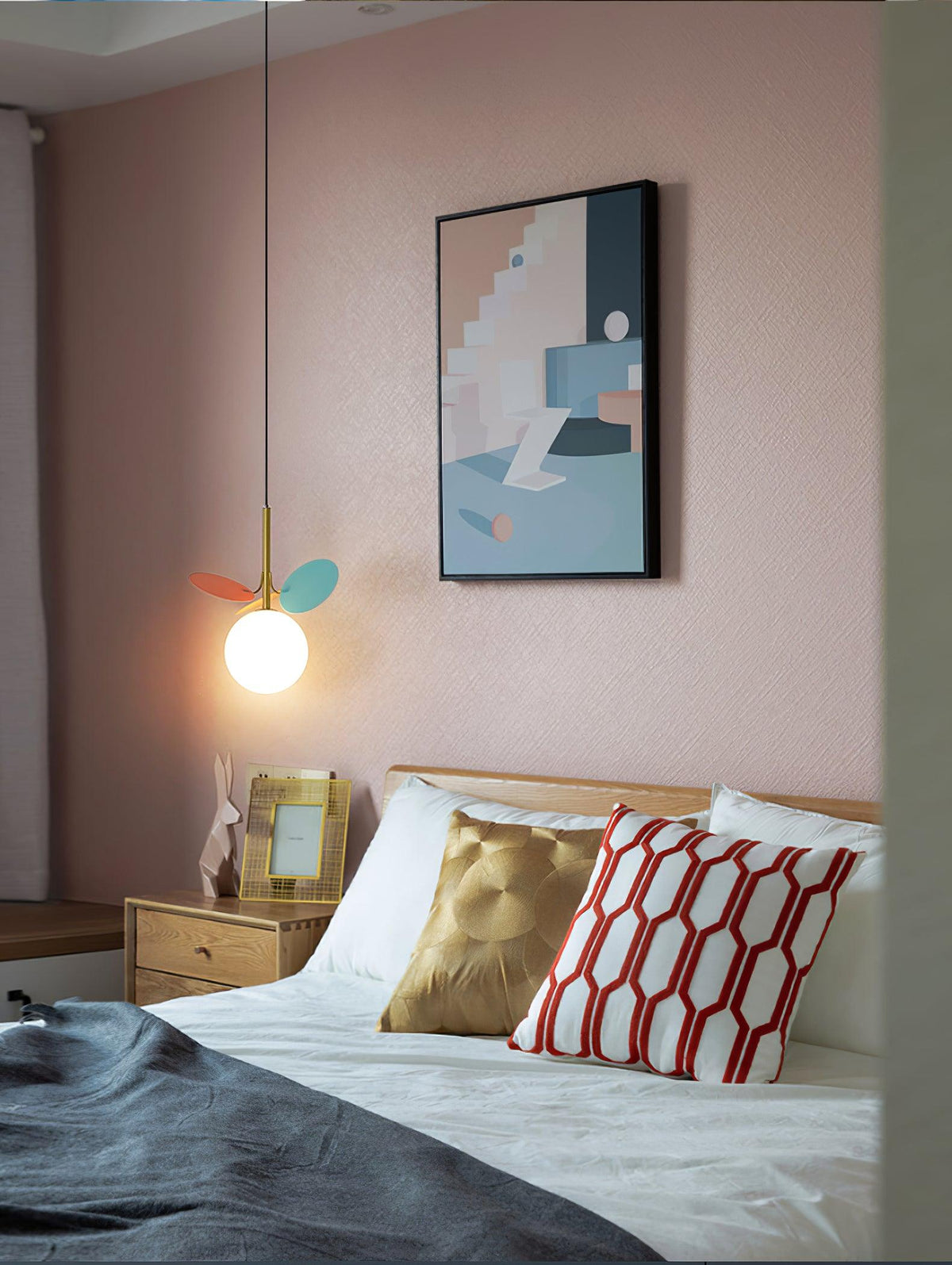 Ivphaus hanglamp met glas