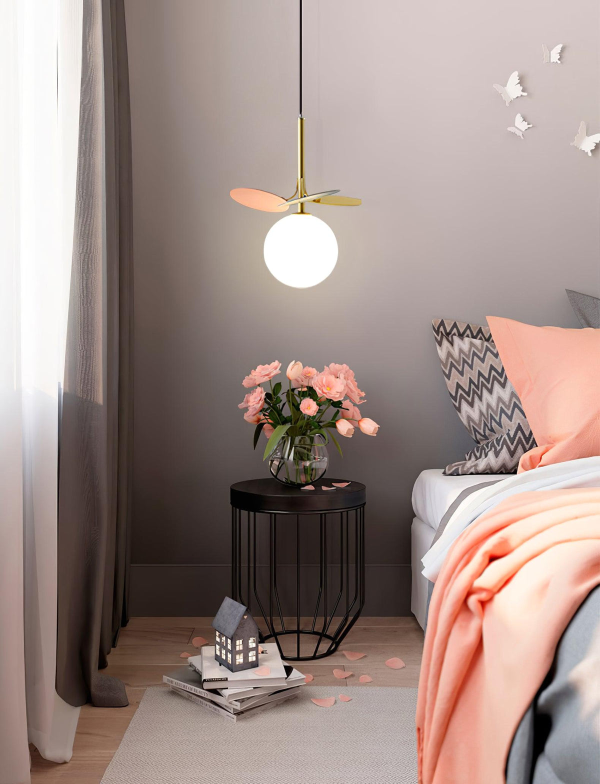 Ivphaus hanglamp met glas