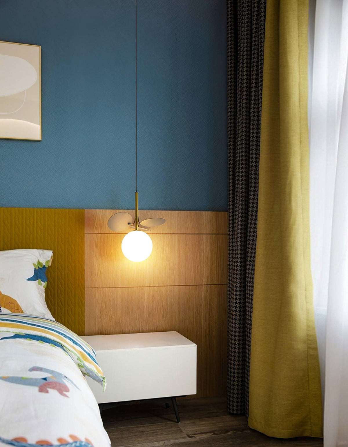 Ivphaus hanglamp met glas