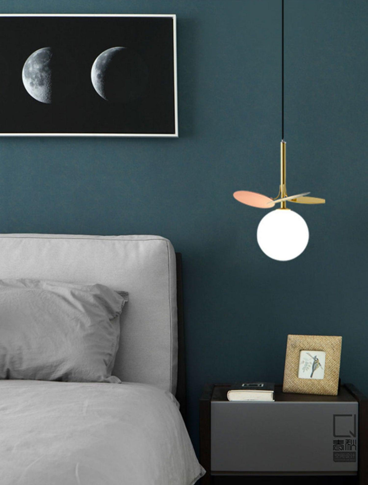 Ivphaus hanglamp met glas