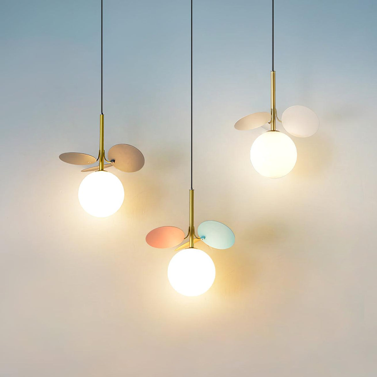 Ivphaus hanglamp met glas