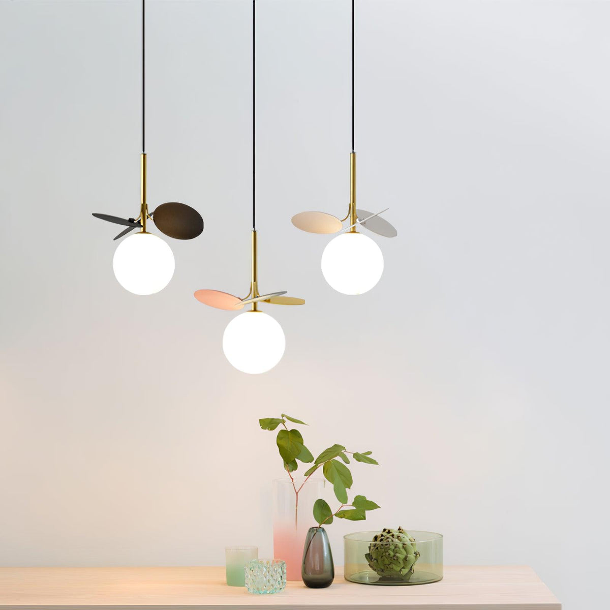 Ivphaus hanglamp met glas