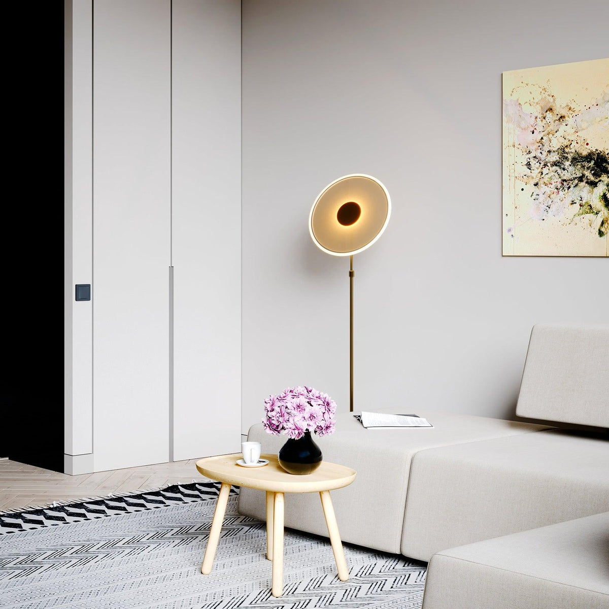 Abir Minimalistische vloerlamp