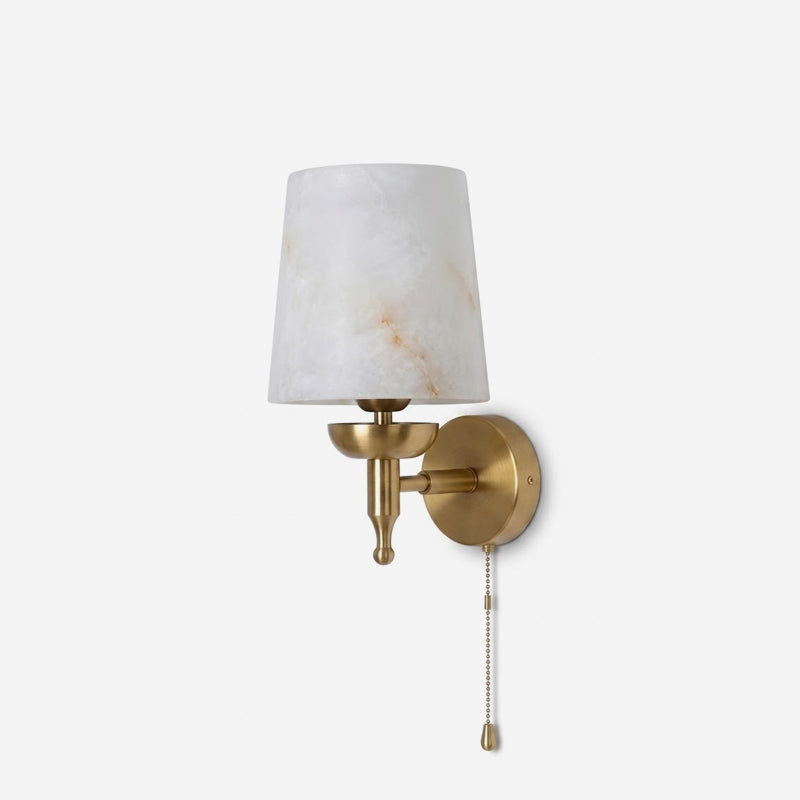 Greshford albast wandlamp