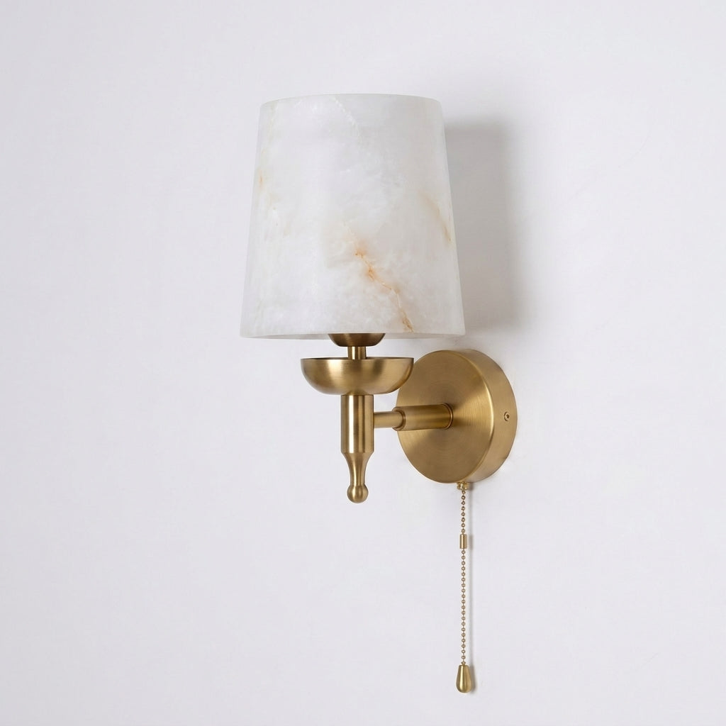 Greshford albast wandlamp