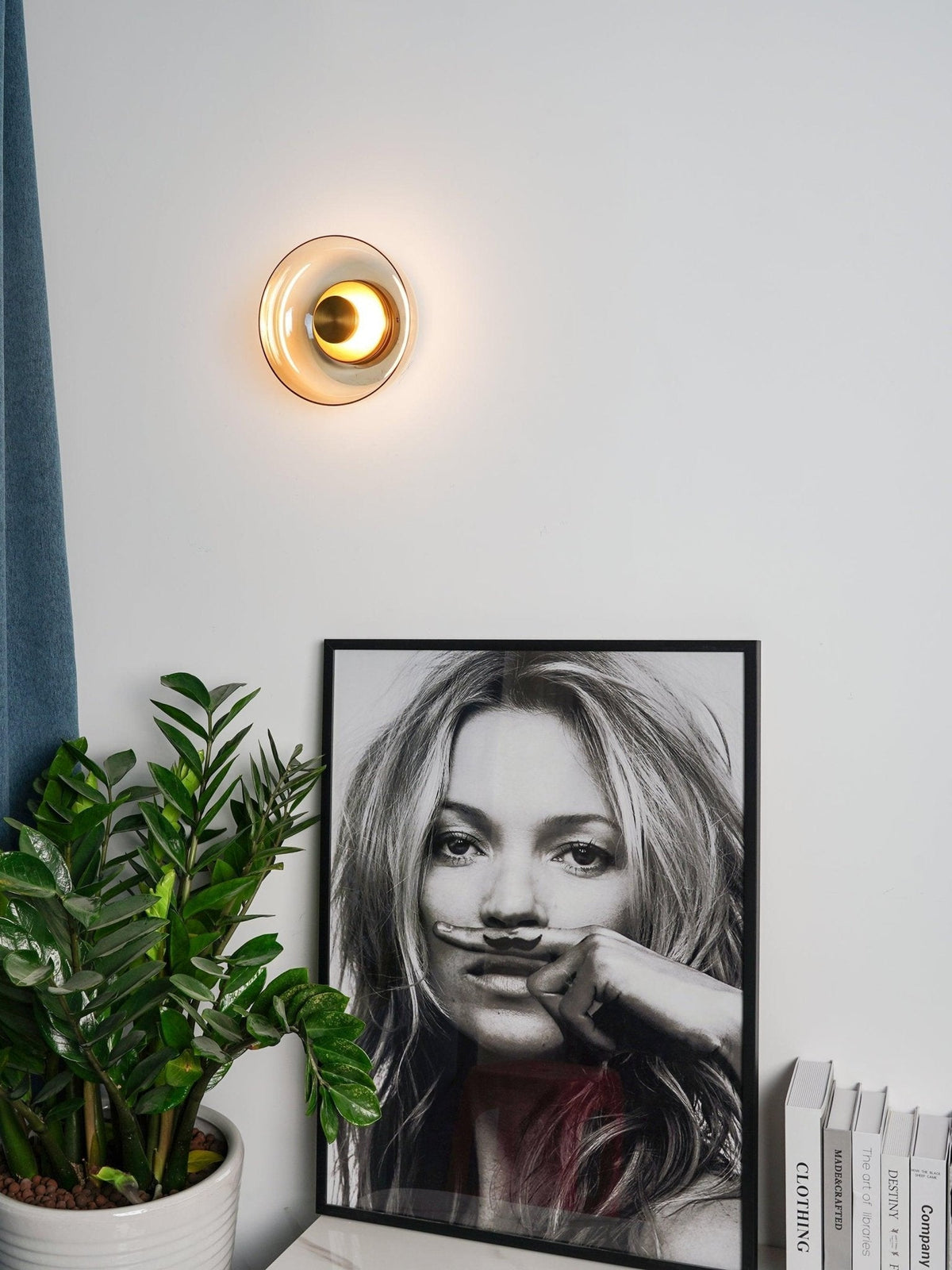 Lomino Premium Noordse kunst glas wandlamp